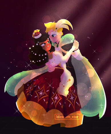 Love Sweeter than Cocoa (Crossover Fanart)