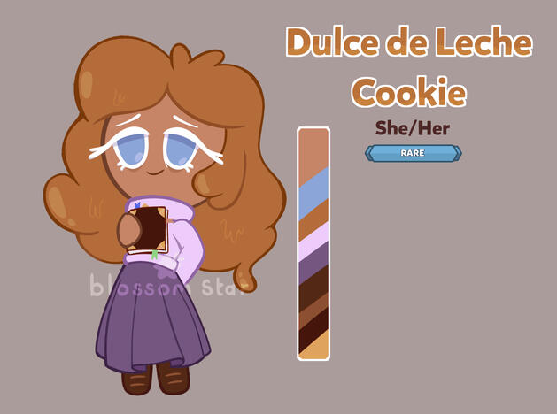 Dulce de Leche Cookie (Reference Sheet)