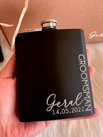 Carved Wedding Decanter