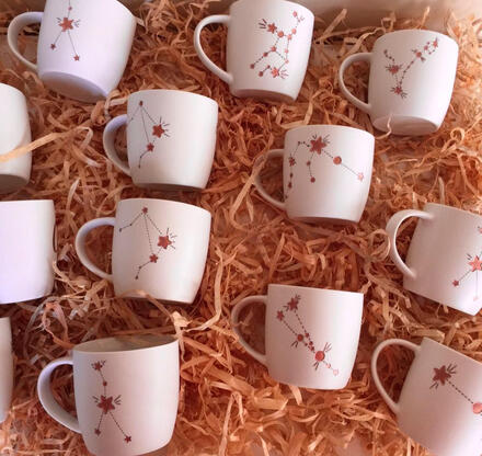Engraved Zodiac Mug Collection